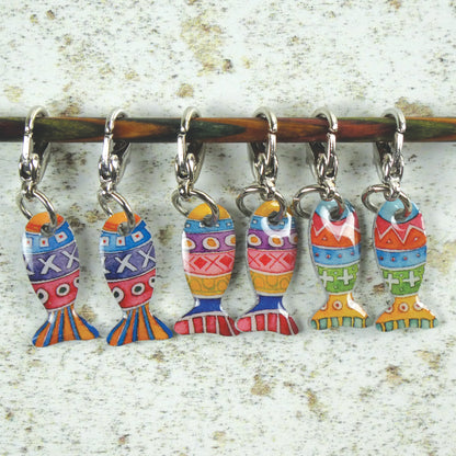 Emma Ball - Set of 6 Crochet Stitch Markers