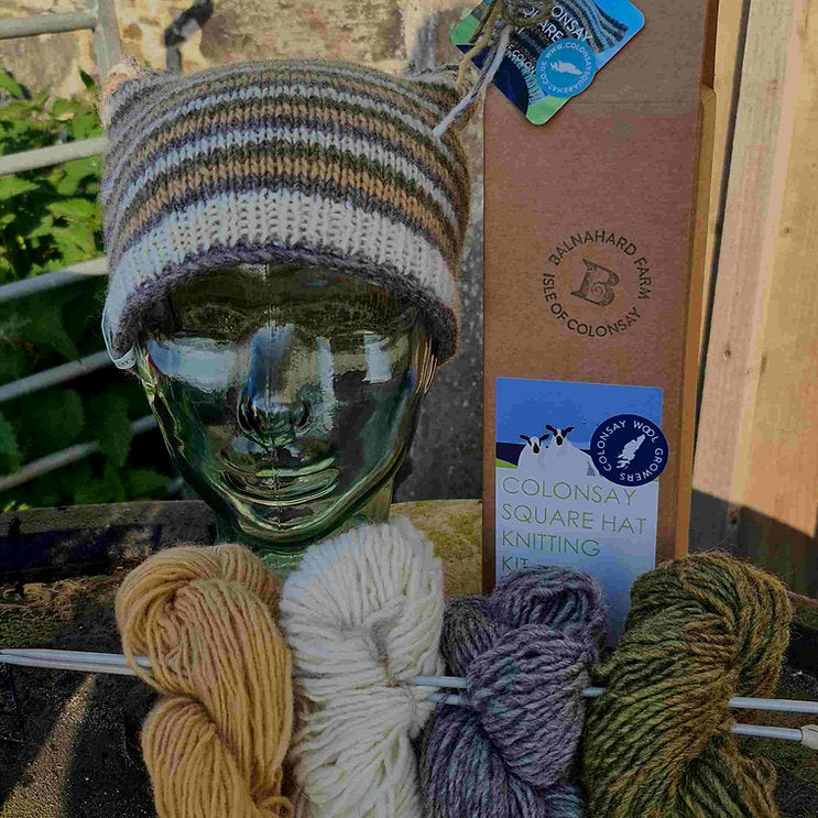 Knitting Kit - Colonsay Square Hat