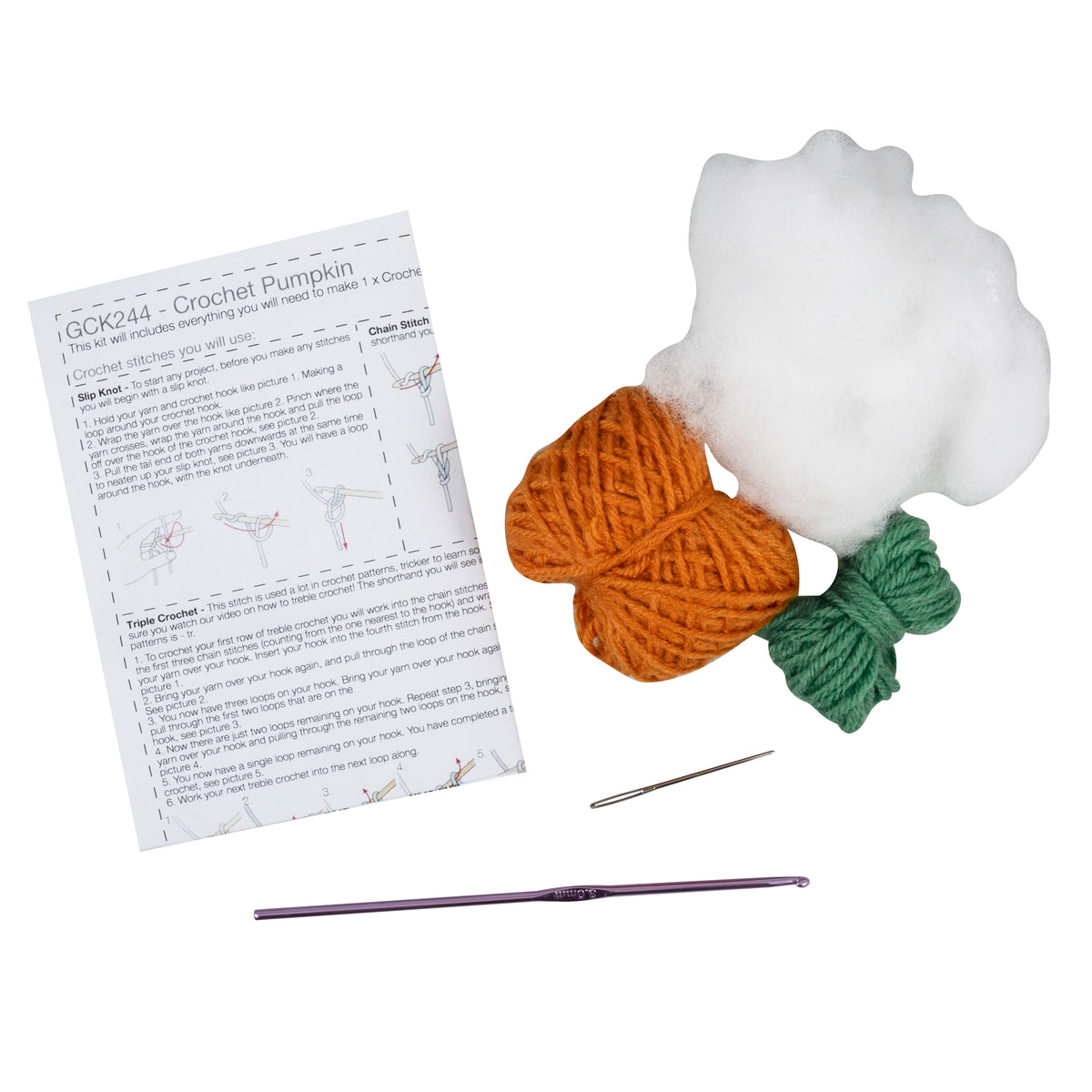 Amigurumi Pumpkin Crochet Kit