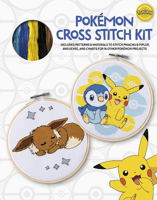 Pokémon cross stitch kit