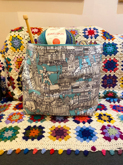 Bertie & Poppet - Large project bags - Exclusive Nottingham designs