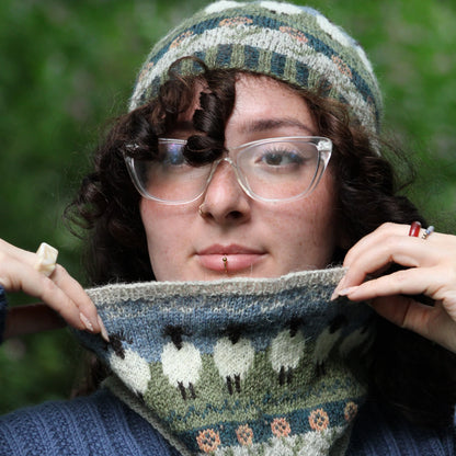 Baa Ram Ewe  - Lonk Hat and Snood kit