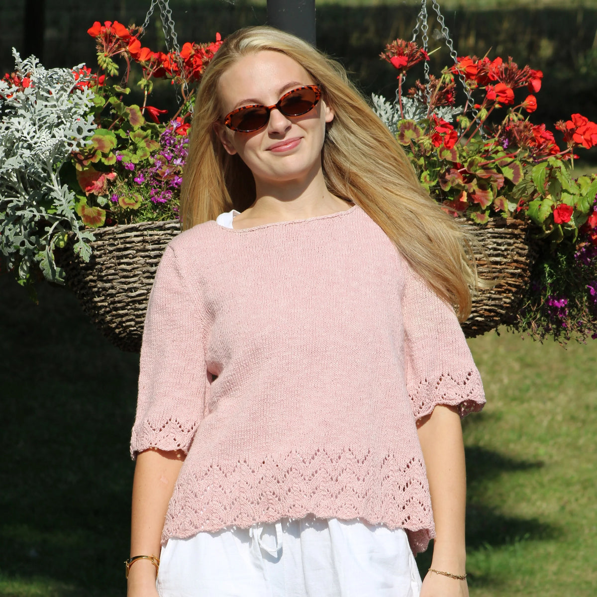 Baa Ram Jemima Top - Lace weight