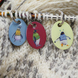 Penguins in Pullovers Ring - KN07
