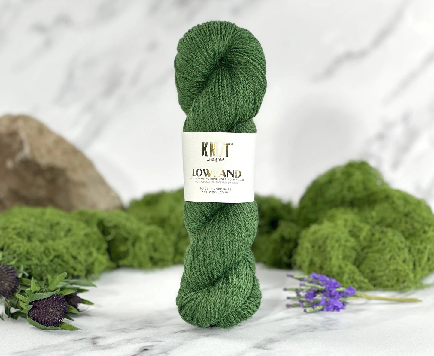 World of Wool - Lowland DK - 100% British Bluefaced Leicester Wool