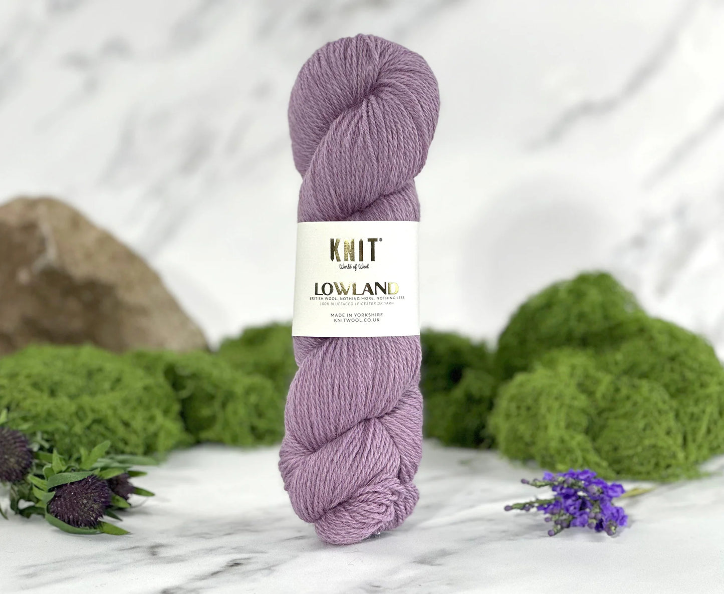World of Wool - Lowland DK - 100% British Bluefaced Leicester Wool