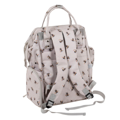 Craft Storage Backpack with Bee Design