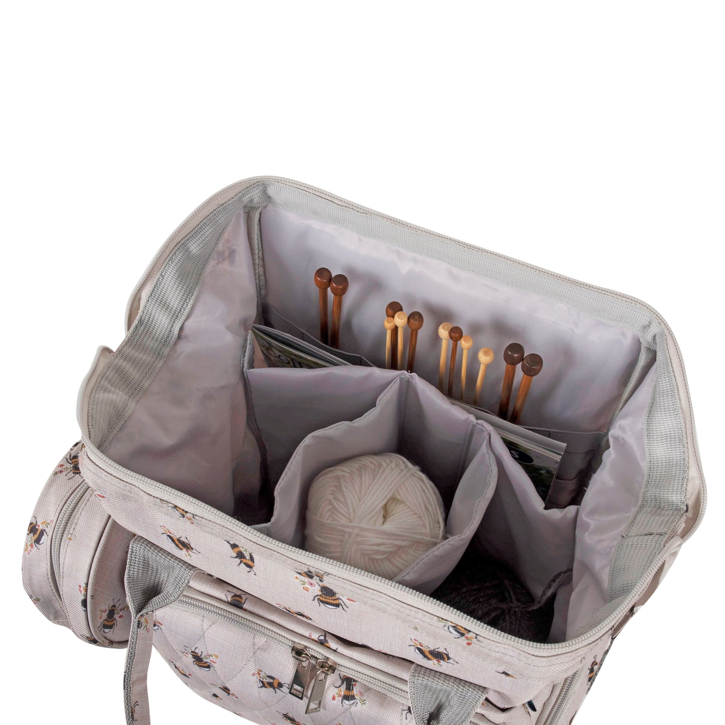 Craft Storage Backpack with Bee Design