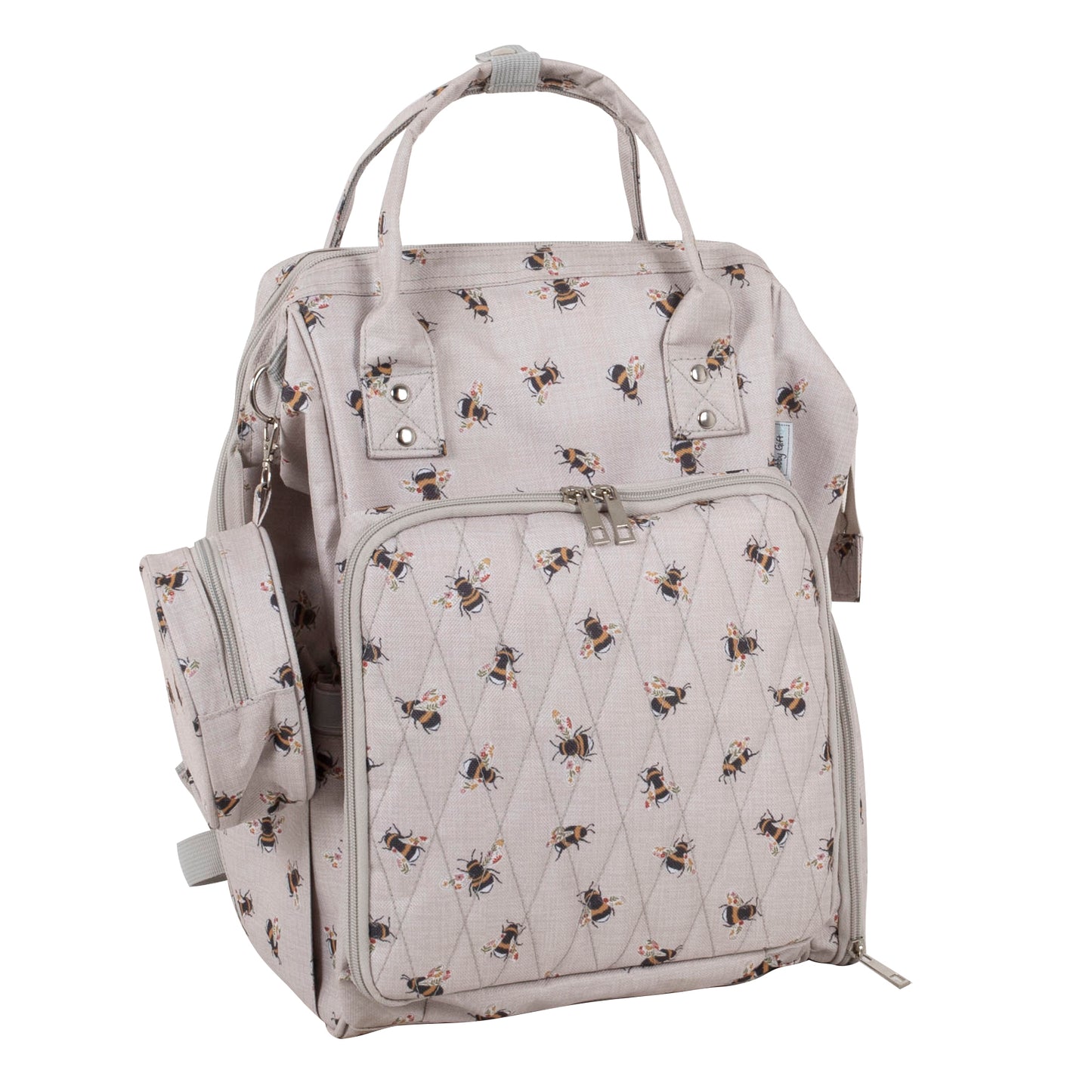 Craft Storage Backpack with Bee Design