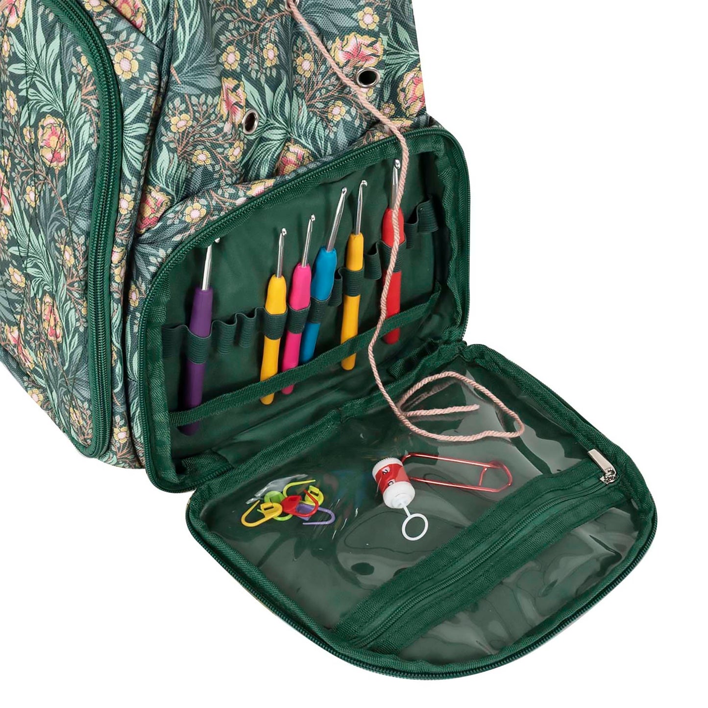Craft Storage Backpack In Morris Green