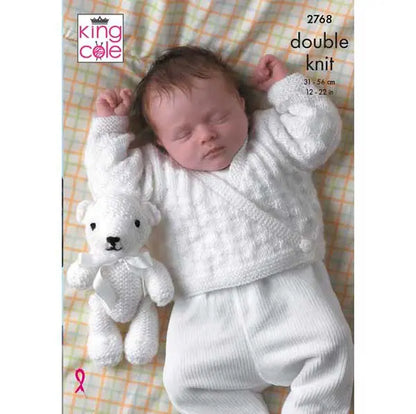 2768 - DK Sweaters, Cardigans and Teddy Bear