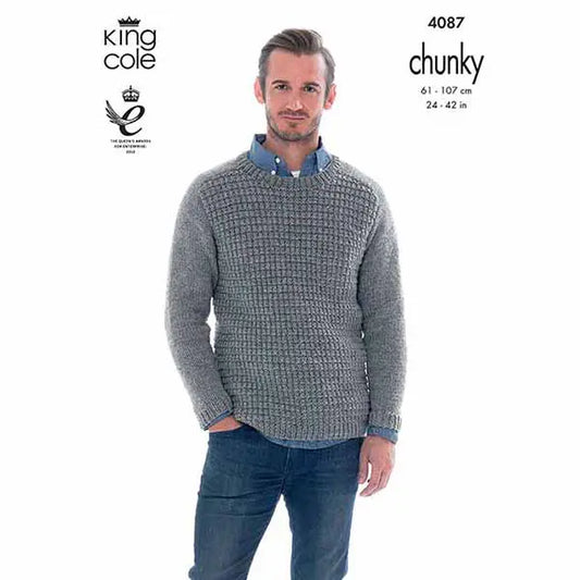 4087 - Boys and Men's jumper and hoodie - Chunky