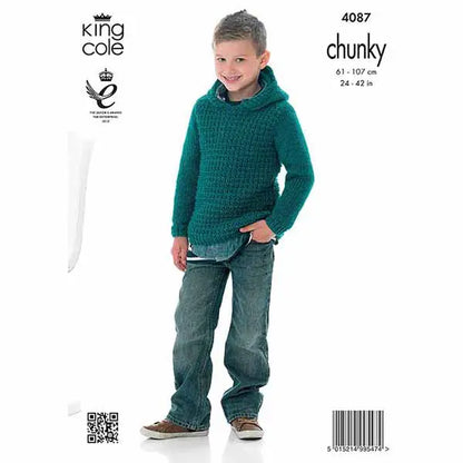 4087 - Boys and Men's jumper and hoodie - Chunky