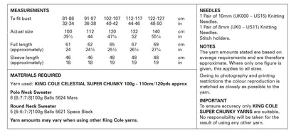 6064 - Sweaters -  Super Chunky