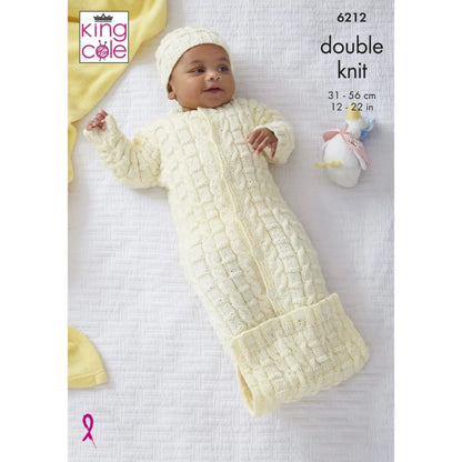 6212 - Babies Sweater, Jacket, Sleeping Bag and Hat