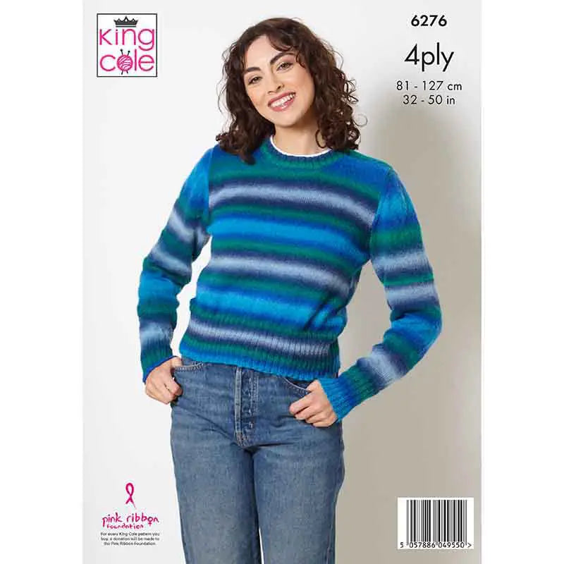 6278 4ply Vest Top & Sweater