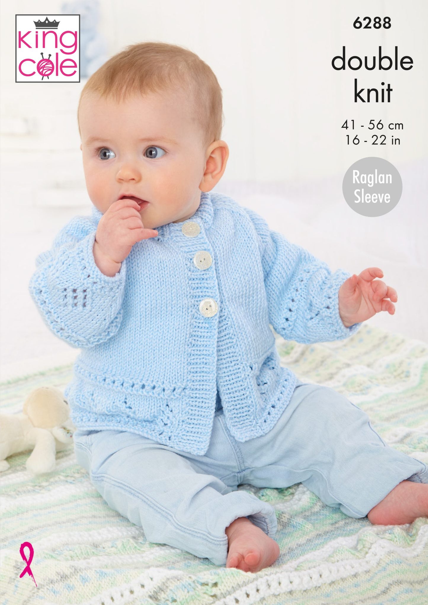 6288 - DK Jacket, Cardigan and Blanket