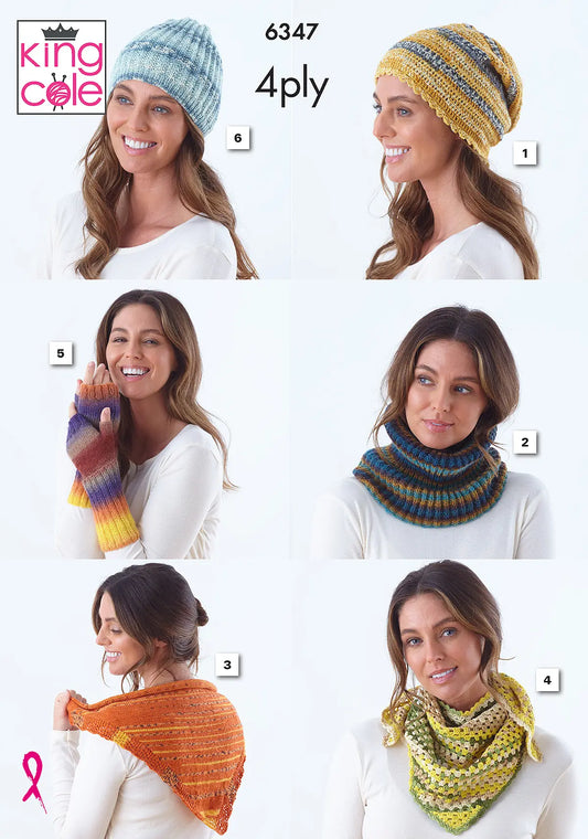 5545 - Accessories knitted and crocheted - 4ply