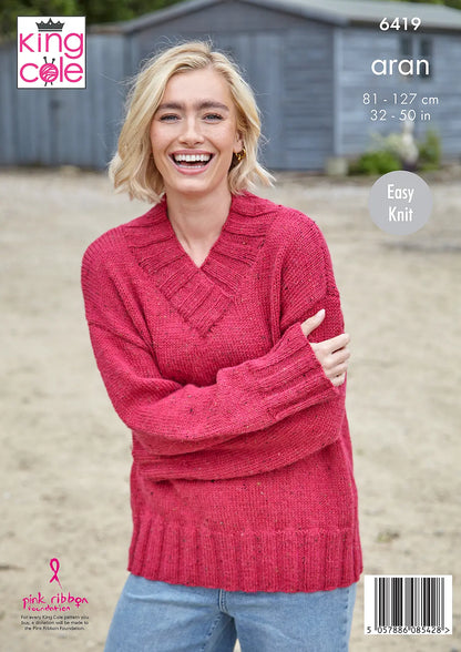 6419 - Ladies’ Jumpers - Aran
