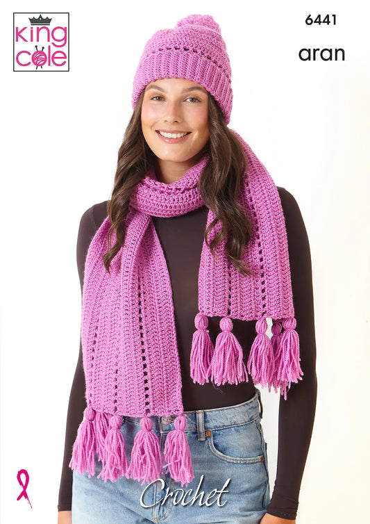 6441 - Crocheted Accessories - Aran