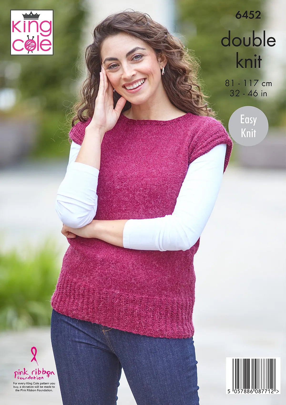 6452 - Ladies' Sweater and Top - DK