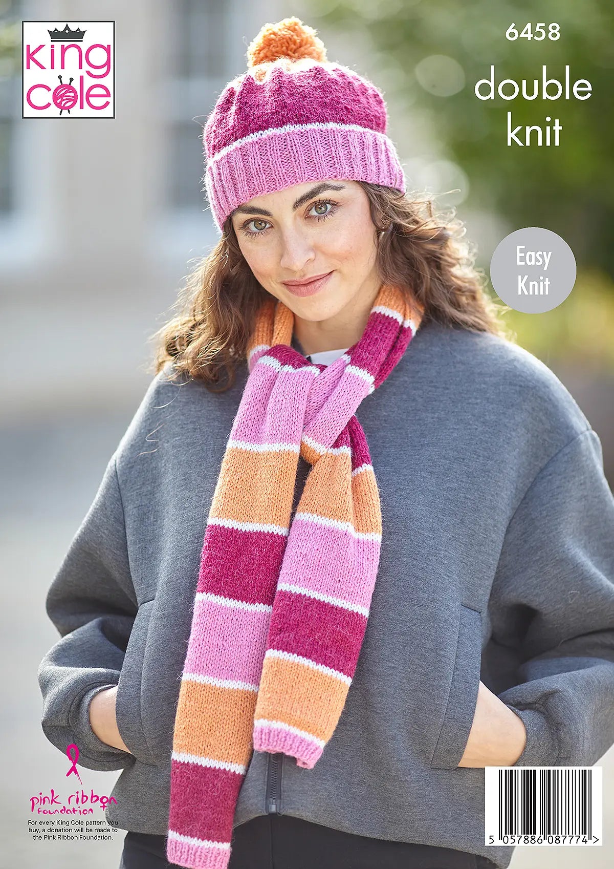 6458 - Scarf, Hat, Cowl and Gloves - DK