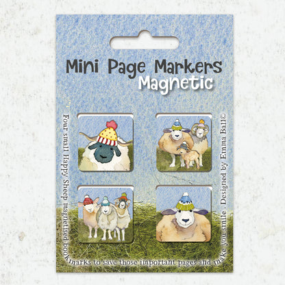 Emma Ball - Set of 4 Mini Page Markers