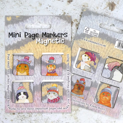 Emma Ball - Set of 4 Mini Page Markers