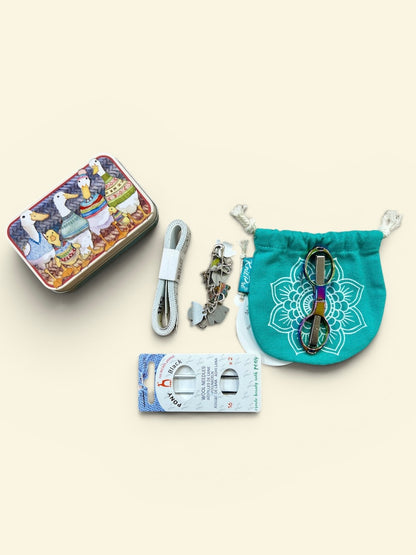 Travel Tin - Full of your essential crafting bits!