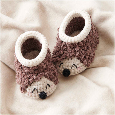 Ricorumi Crochet Kit - Hedgehog Bootees