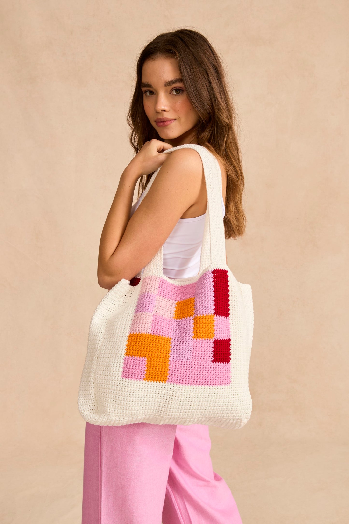 Sirdar - 10836 - All's Square in Love and Totes Shopper bag - Crochet