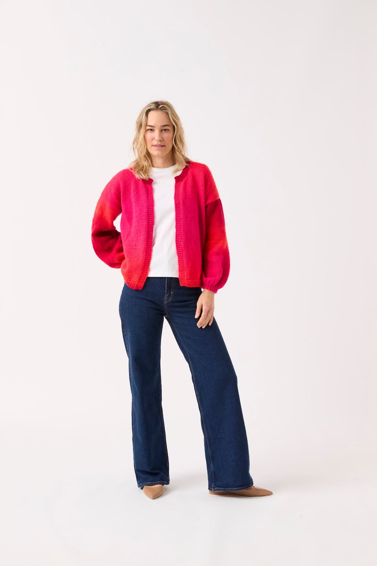 Event EdgeEdge Cardigan in Sirdar Jewelspun Ombre Aran
