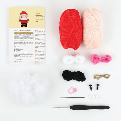 Anchor Amigurumi Crochet Kit - Santa Claus