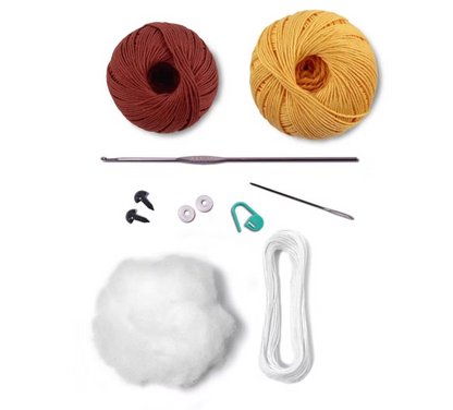 Circulo Crochet Kit - Safari Lion