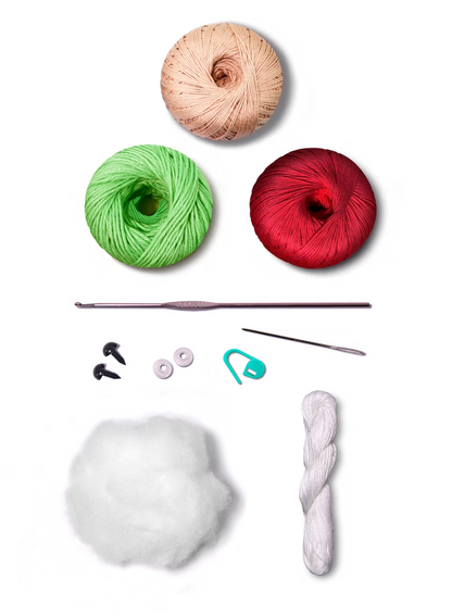 Circulo Crochet Kit - Strawberry