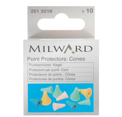 Milward Point Protectors: Box of Small & Large Cones