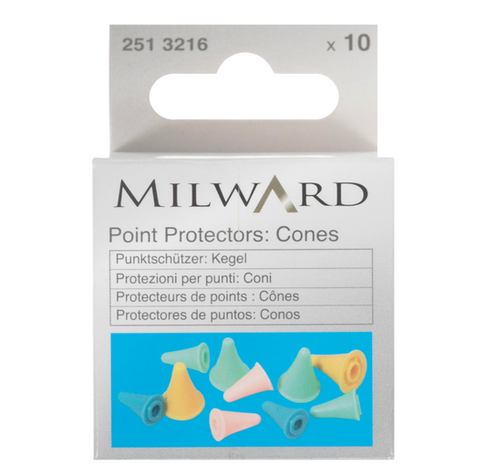 Milward Point Protectors: Box of Small & Large Cones
