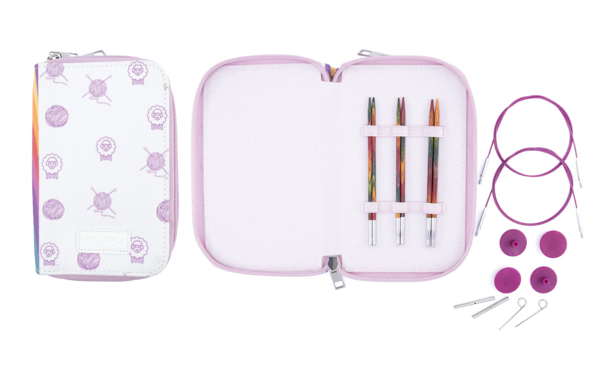 KnitPro Symfonie 2 13cm/5" Starter Interchangeable Needle Set - 3 sizes - 4mm, 5mm, 6mm