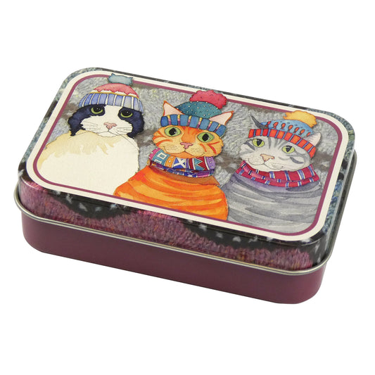 Emma Ball - Cats in Hats Mini Hinged Tin