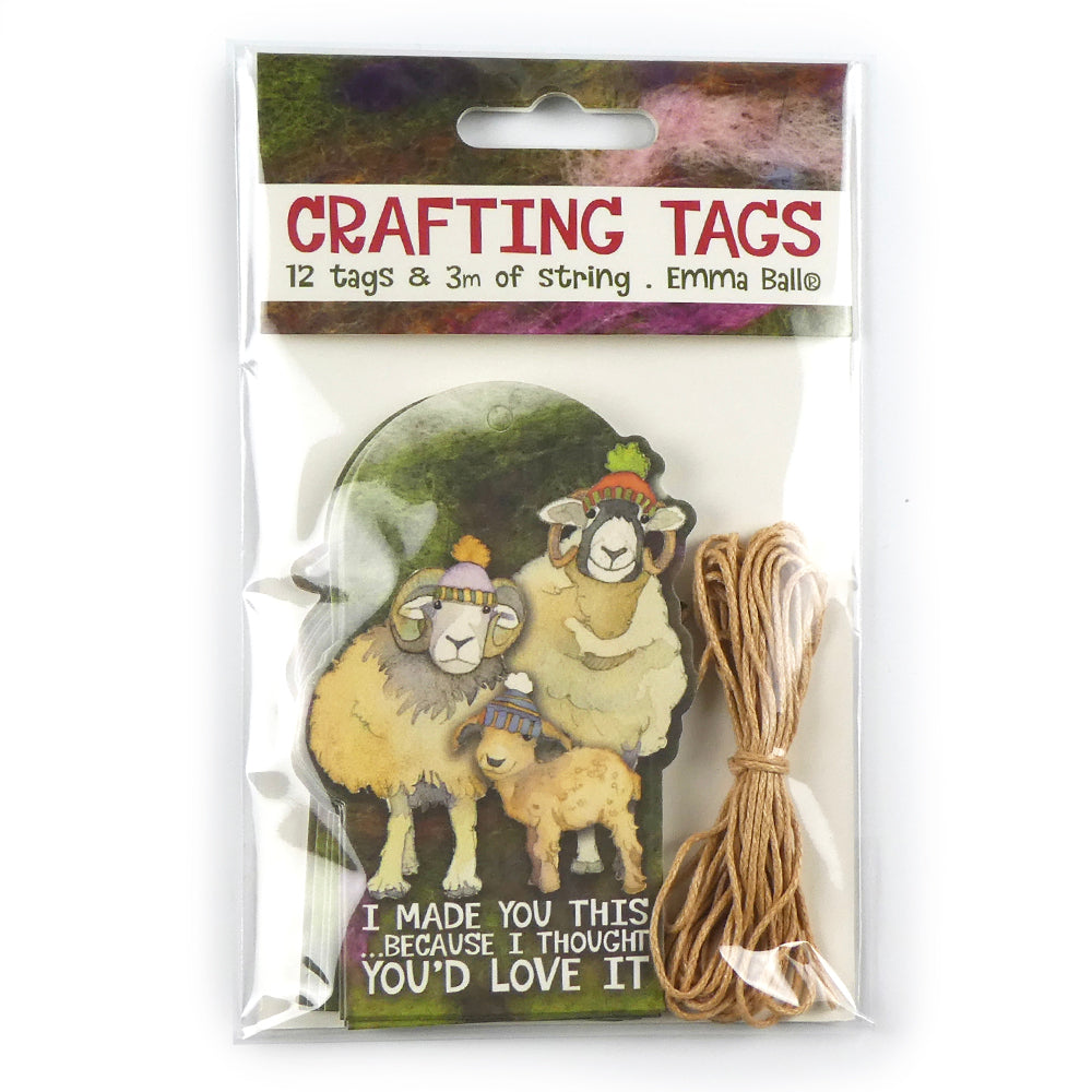 Emma Ball Happy Sheep Crafting Tags