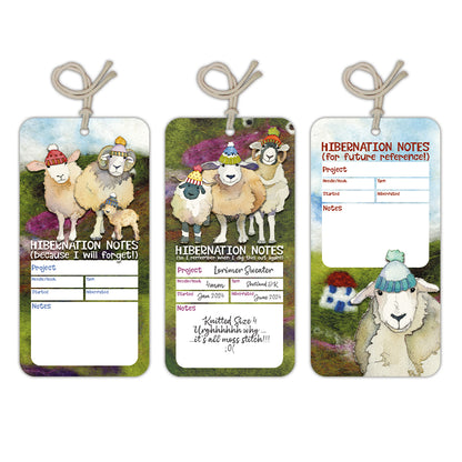 Emma Ball - Happy Sheep Hibernation Tags (pack of 12)