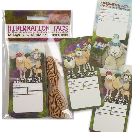 Emma Ball - Happy Sheep Hibernation Tags (pack of 12)