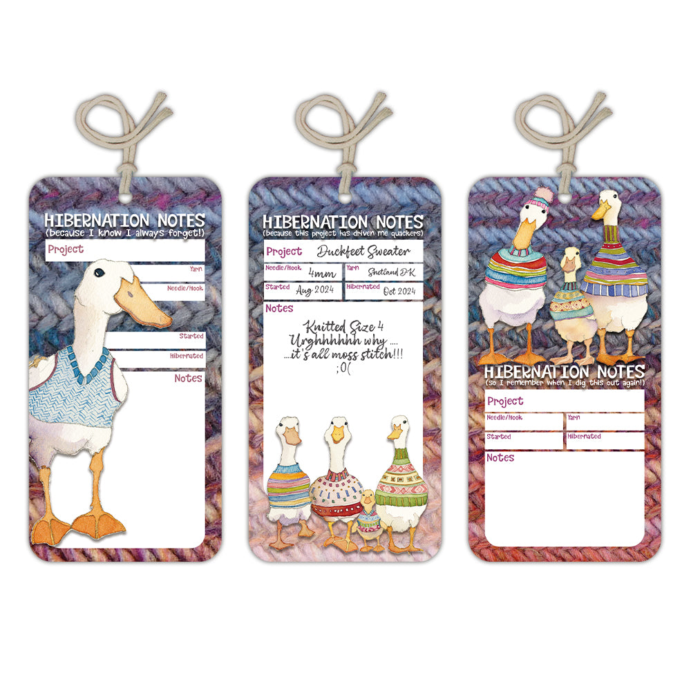 Emma Ball - Dapper Ducks Hibernation Tags (pack of 12)