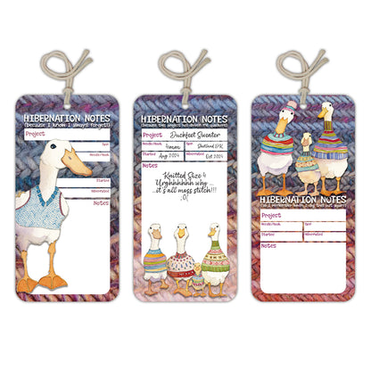 Emma Ball - Dapper Ducks Hibernation Tags (pack of 12)