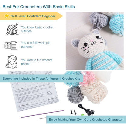 Amigurumi Cat Crochet Kit
