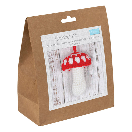 Amigurumi Toadstool Crochet Kit