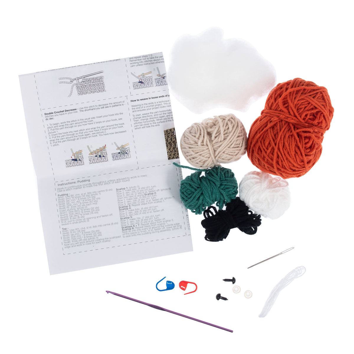 Amigurumi Fox Crochet Kit