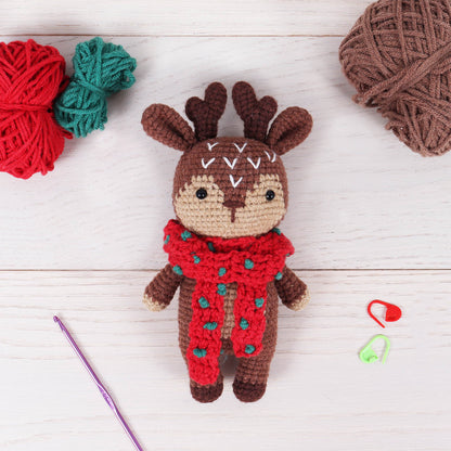 Amigurumi Christmas Reindeer Crochet Kit