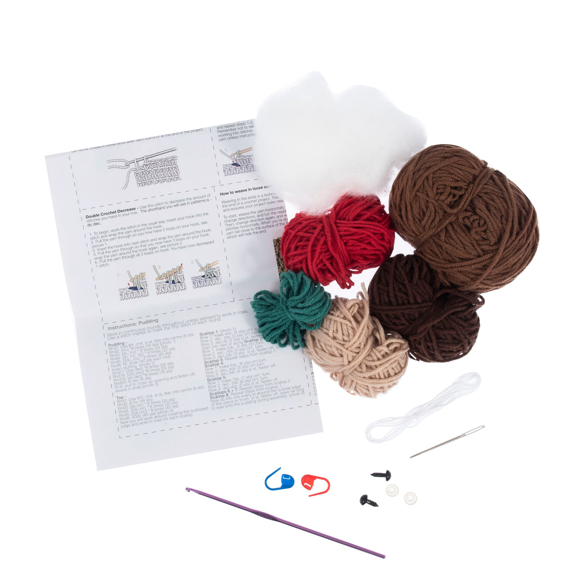 Amigurumi Christmas Reindeer Crochet Kit