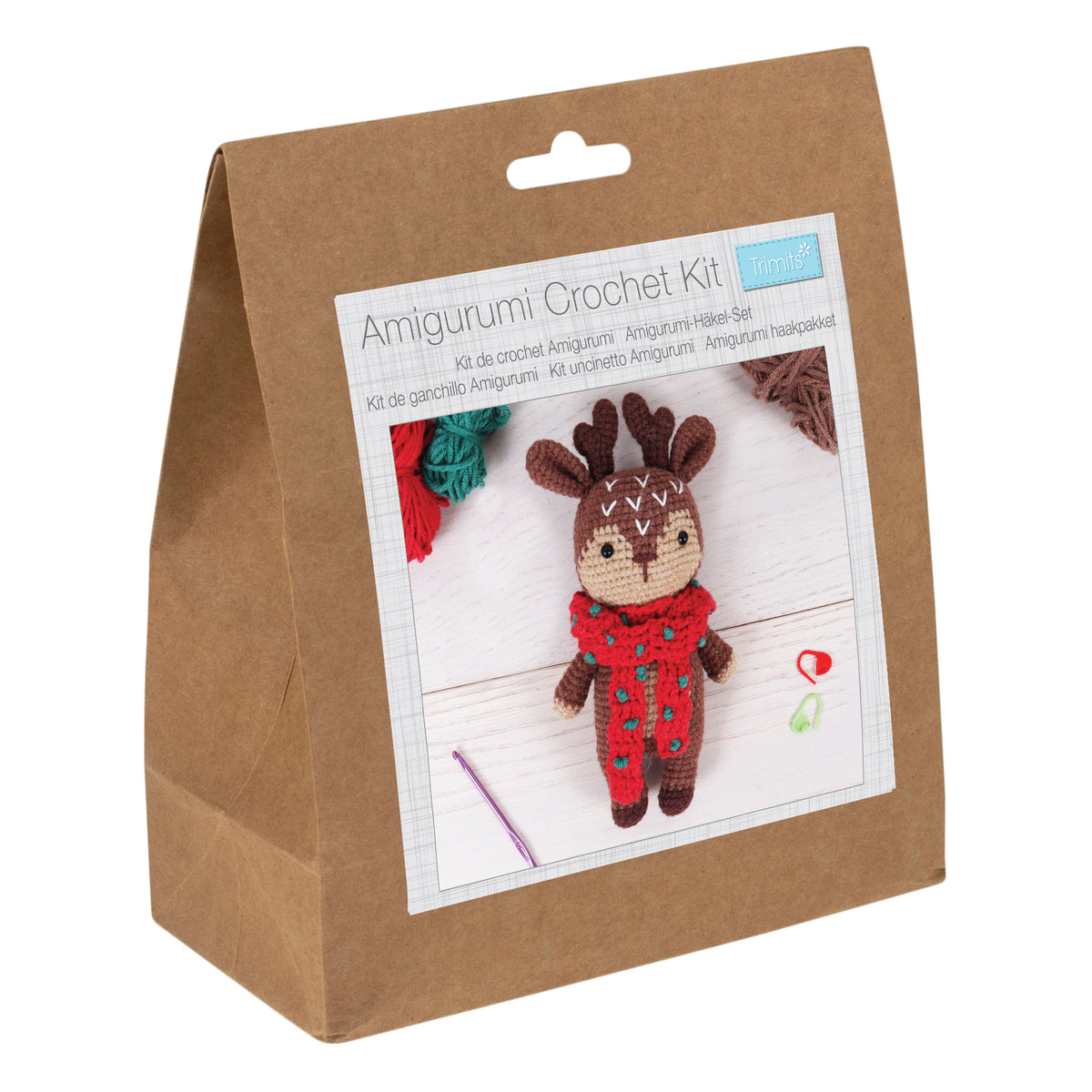 Amigurumi Christmas Reindeer Crochet Kit